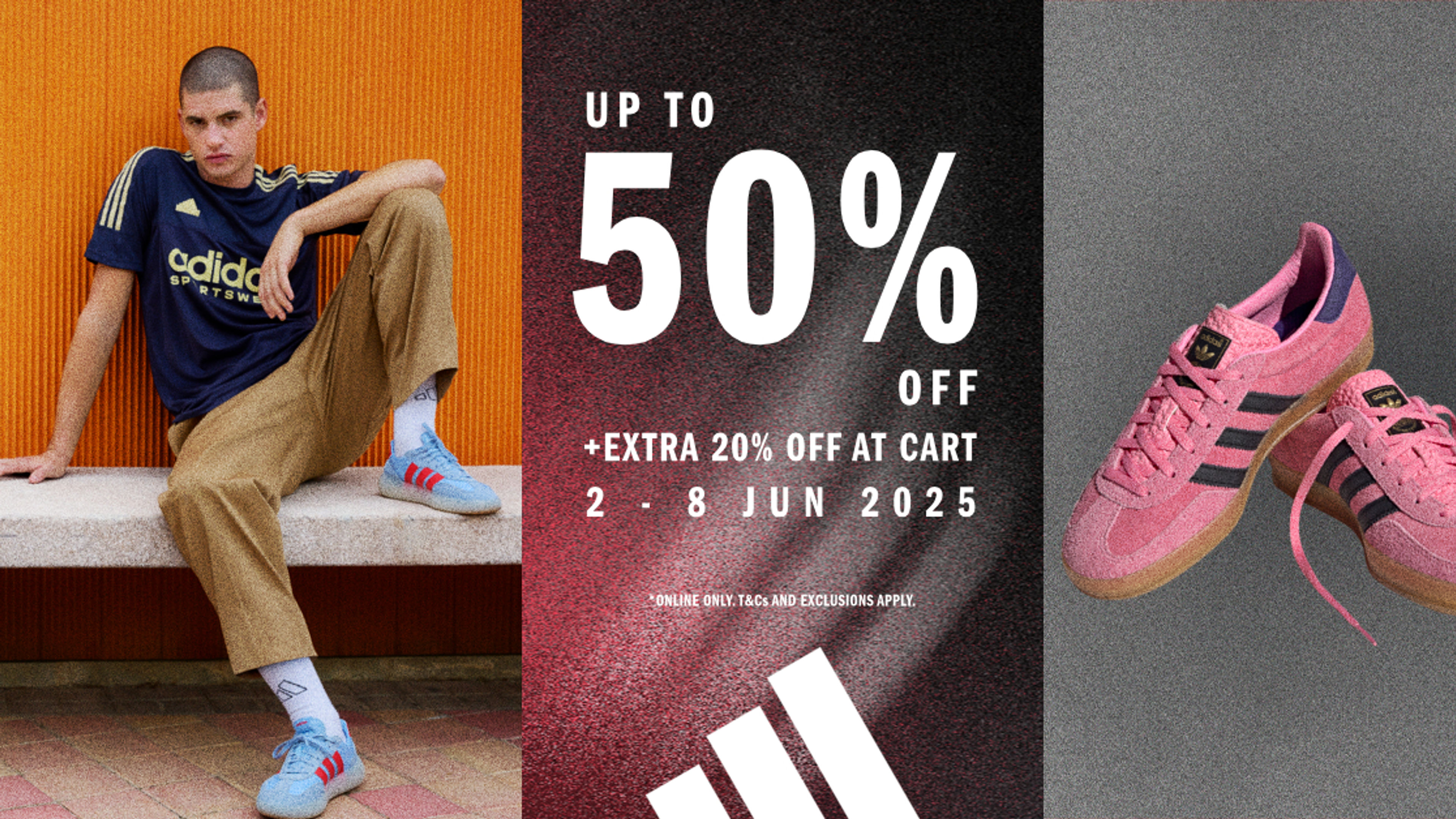 A banner image of Adidas Malaysia banner image.