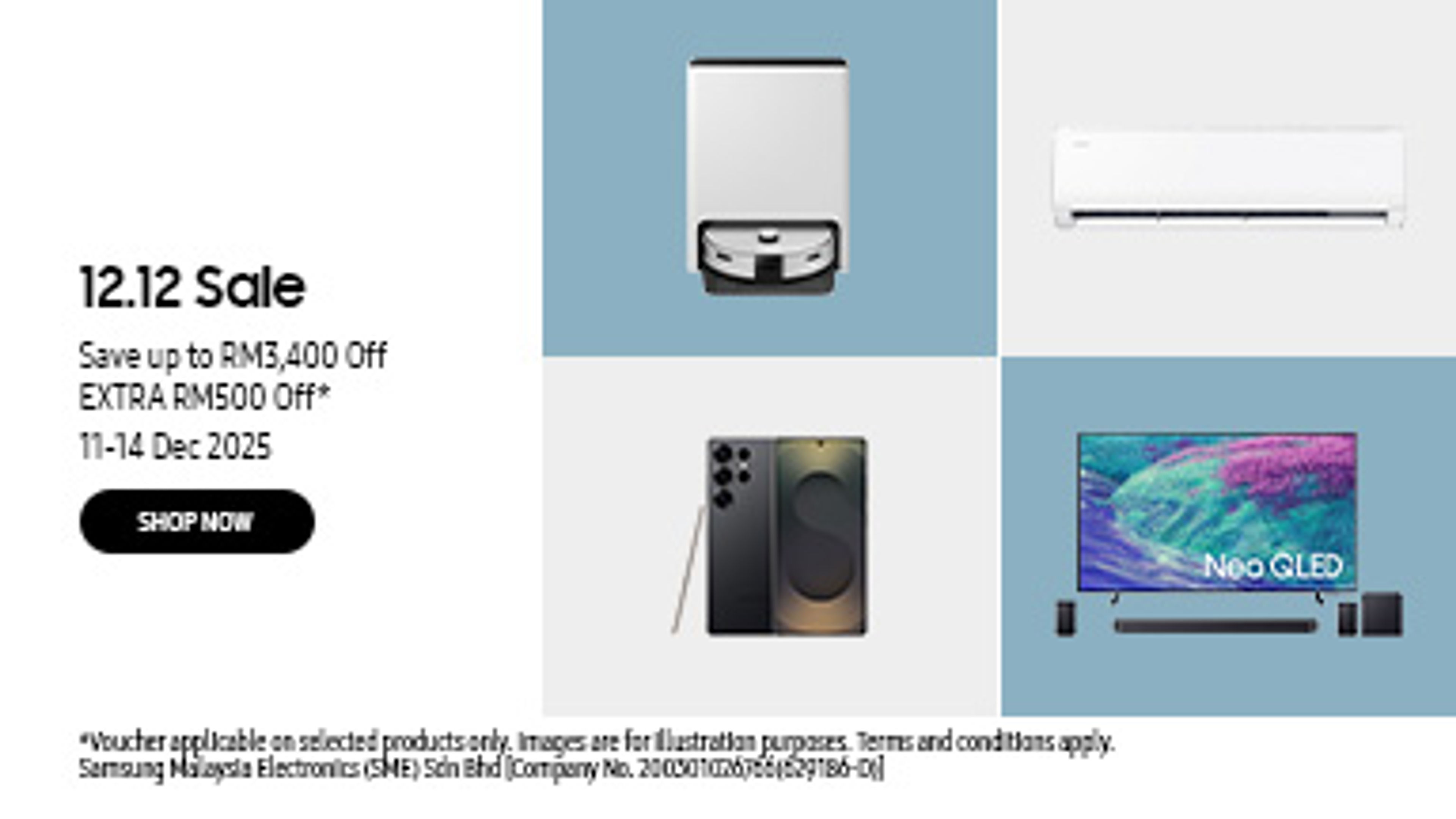 Samsung MY 12.12 Sale