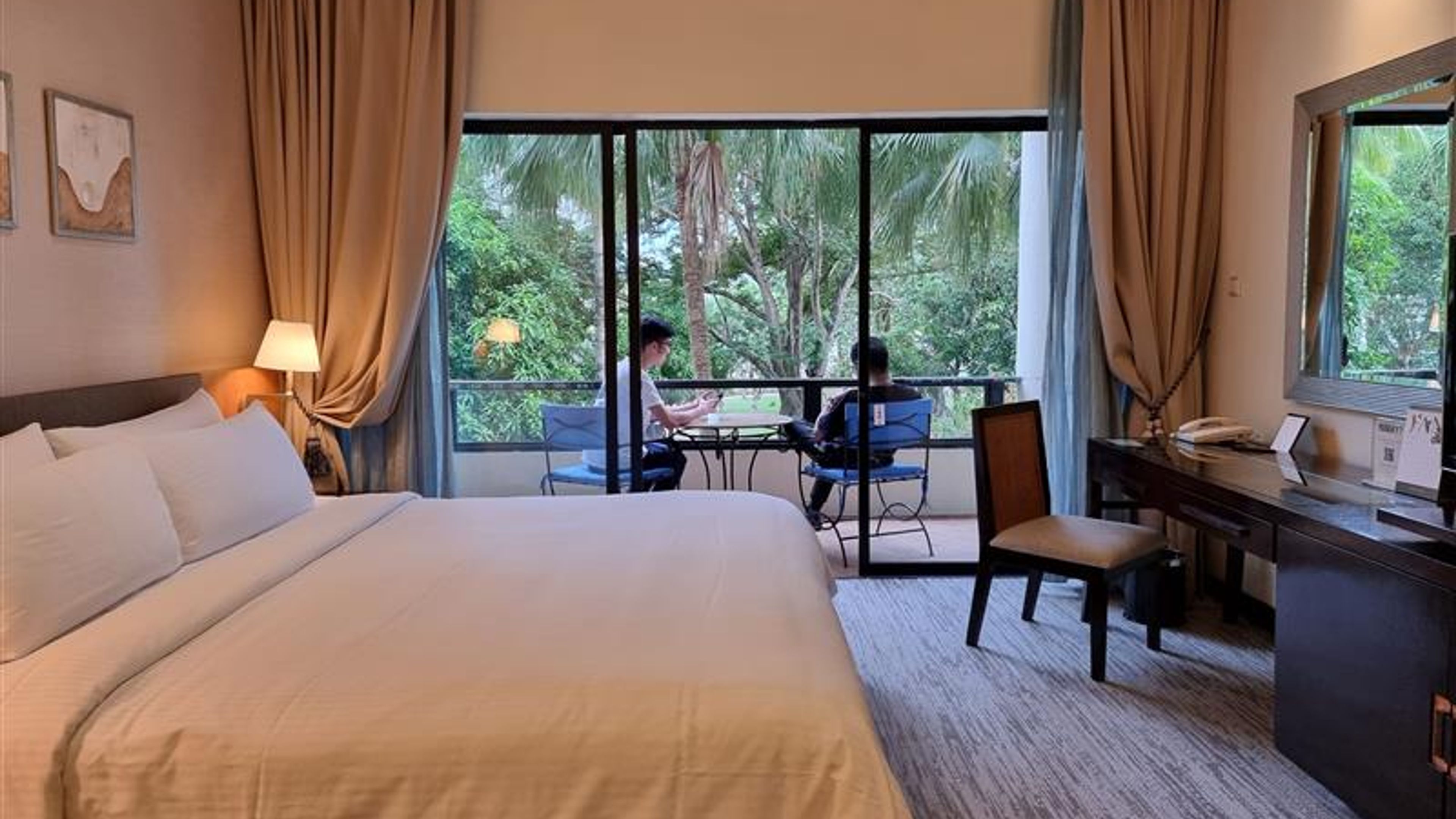 Luxury resort hotel.