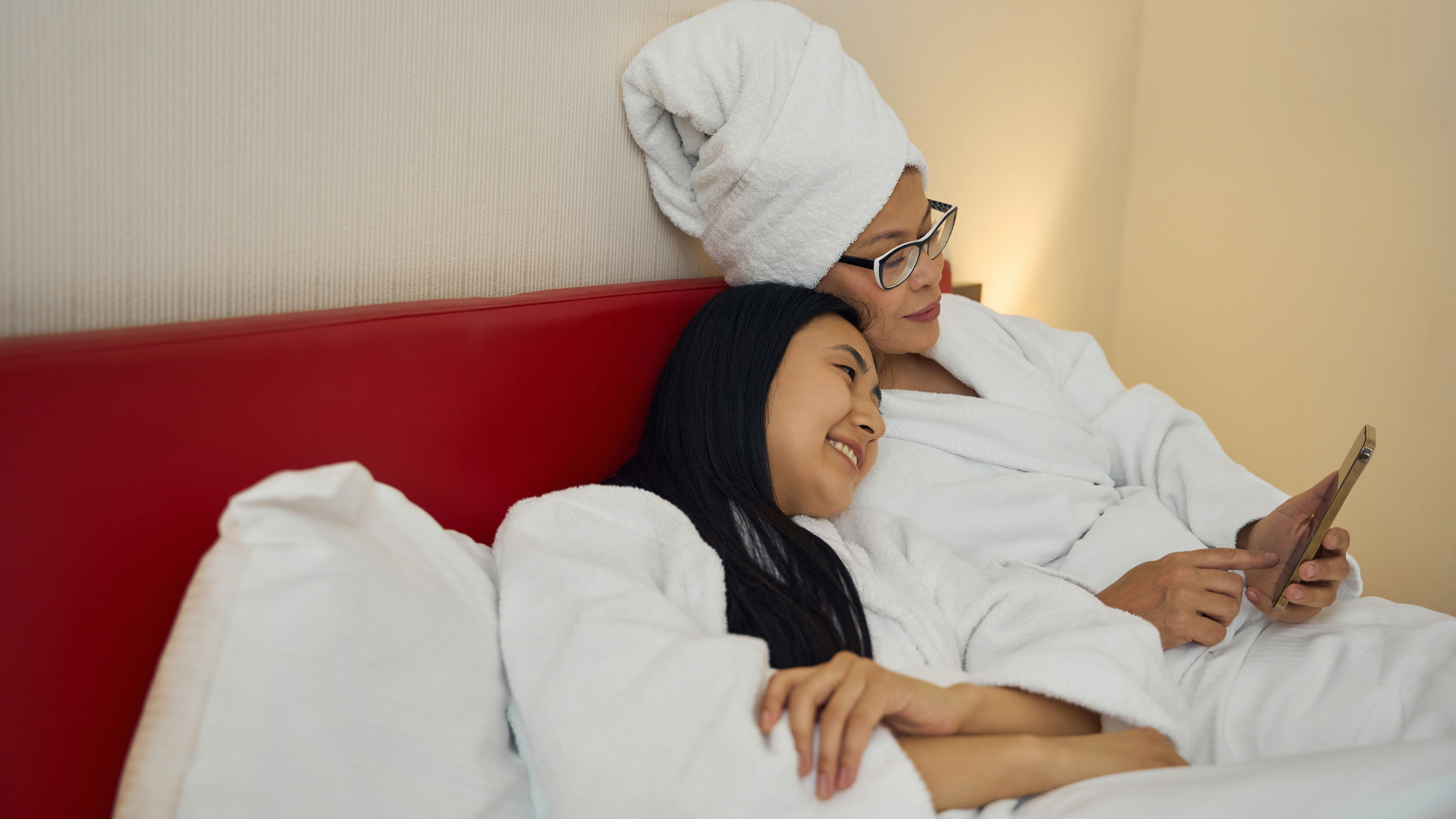 Women relaxing